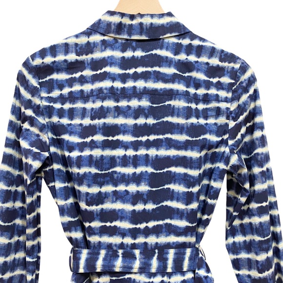 ♦️SOLD♦️NWT Tory Burch Derrick Tie Dye Shirtdress - Picture 10 of 14